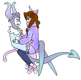 Arxie X Estrella :commission: by Starrtoon Arxie X Estrella :commission: by Starrtoon