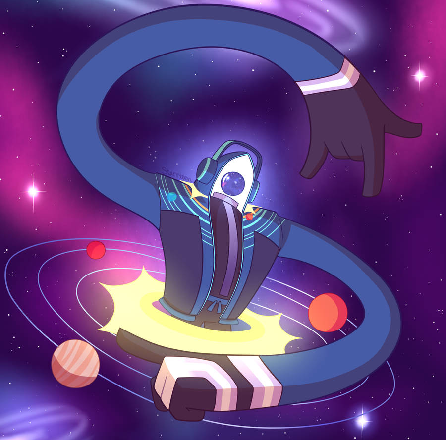 Space man, take me by the hand by Starrtoon on DeviantArt