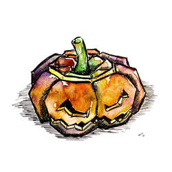 Jack-O'-Lantern by rod-roesler