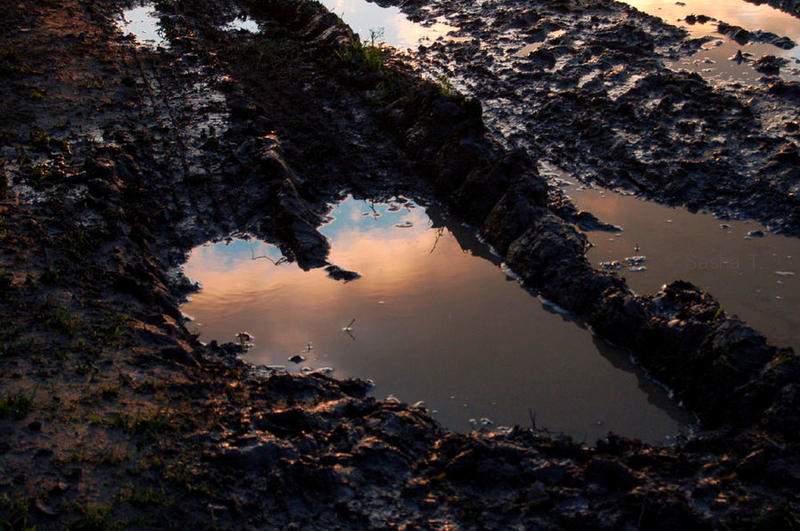 Mud heart by AleksandraTorbina Mud heart by AleksandraTorbina