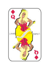 Ru Paul - queen of diamonds