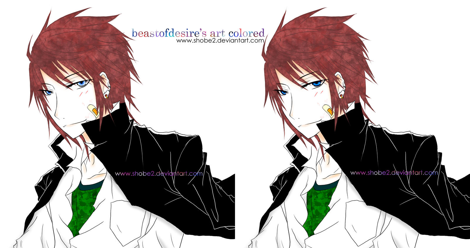 beastofdesire art colored by shobe2 on DeviantArt