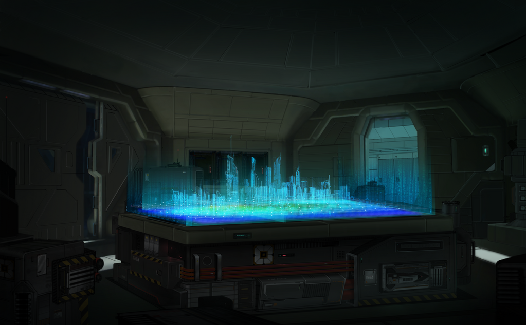 Hologram Room by aaronlam on DeviantArt