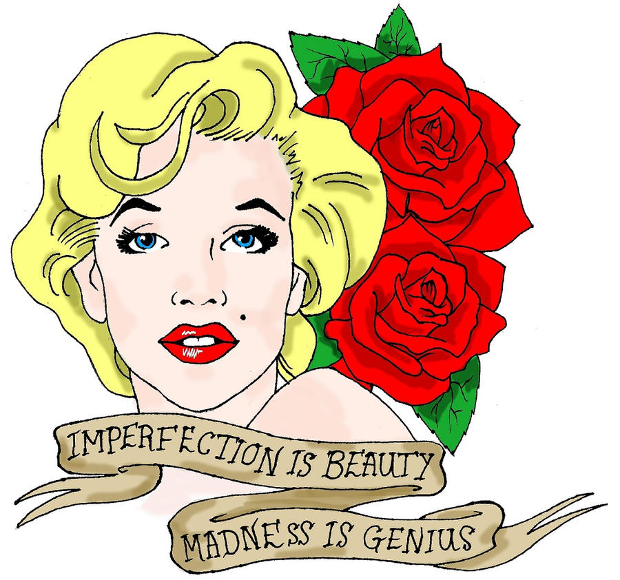 marilyn monroe tattoo by hikathleen on DeviantArt