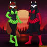 Leah and Sarabi (my version) by Sparkstars