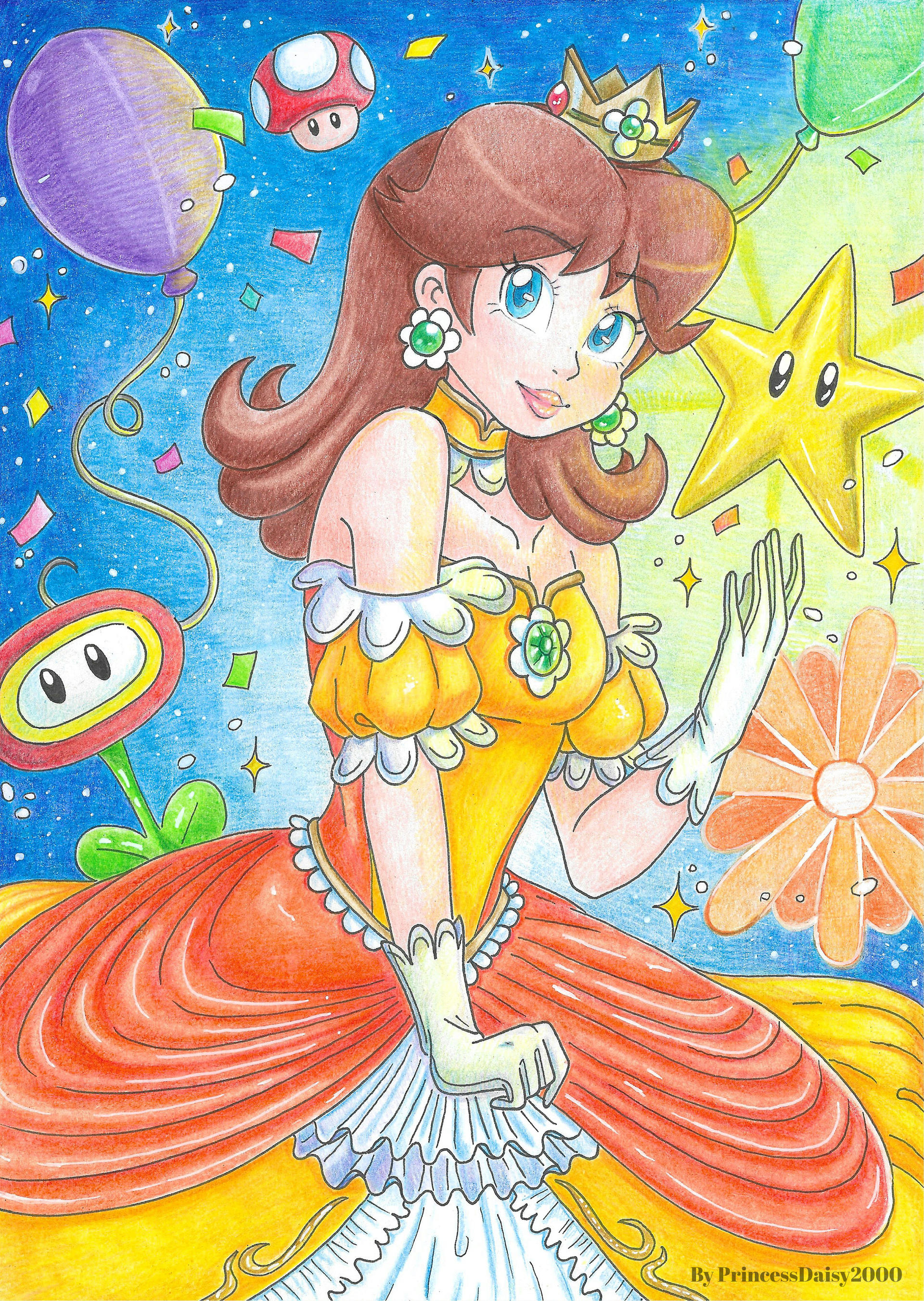 Princess Daisy Super Mario By PrincessDaisy2000 On DeviantArt princess-daisy-super-mario-by-princessdaisy2000-on-deviantart