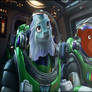Kenai and Sisu in Lightyear Suits