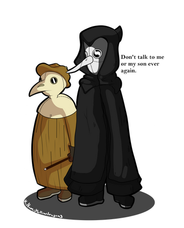 SCP 049 and SCP 714 by FluffKIT10 on DeviantArt
