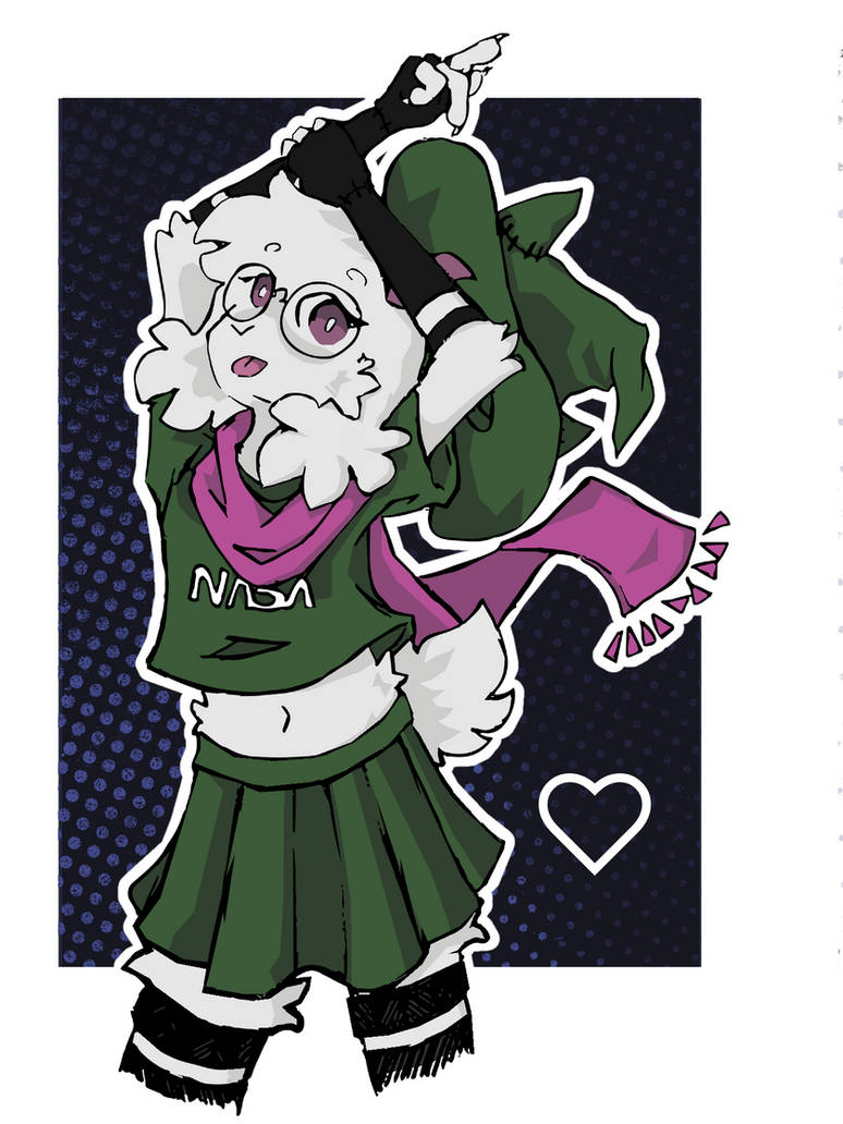 Femboy Ralsei by BristolTheFurry on DeviantArt