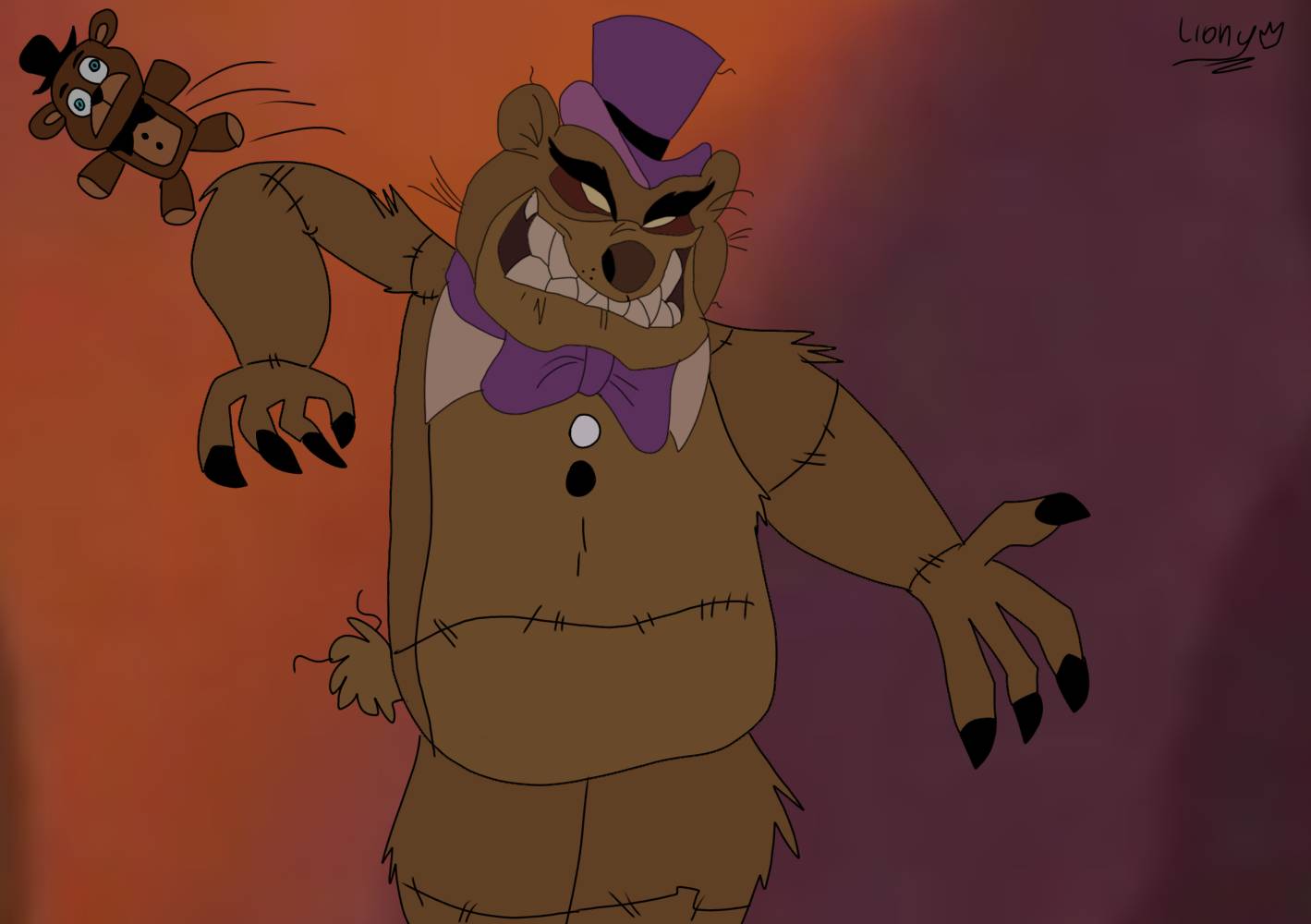 Five Night at Freddy's 2 movie by lionshishka on DeviantArt