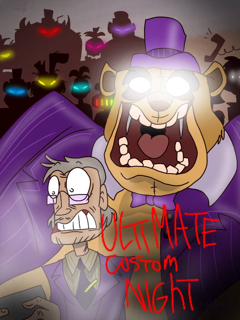 FNaF but Humanized (Part 4/The Nightmares) by WackyDraws98 on DeviantArt