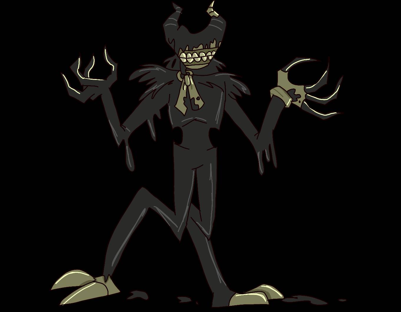 Ink demon by lionshishka on DeviantArt