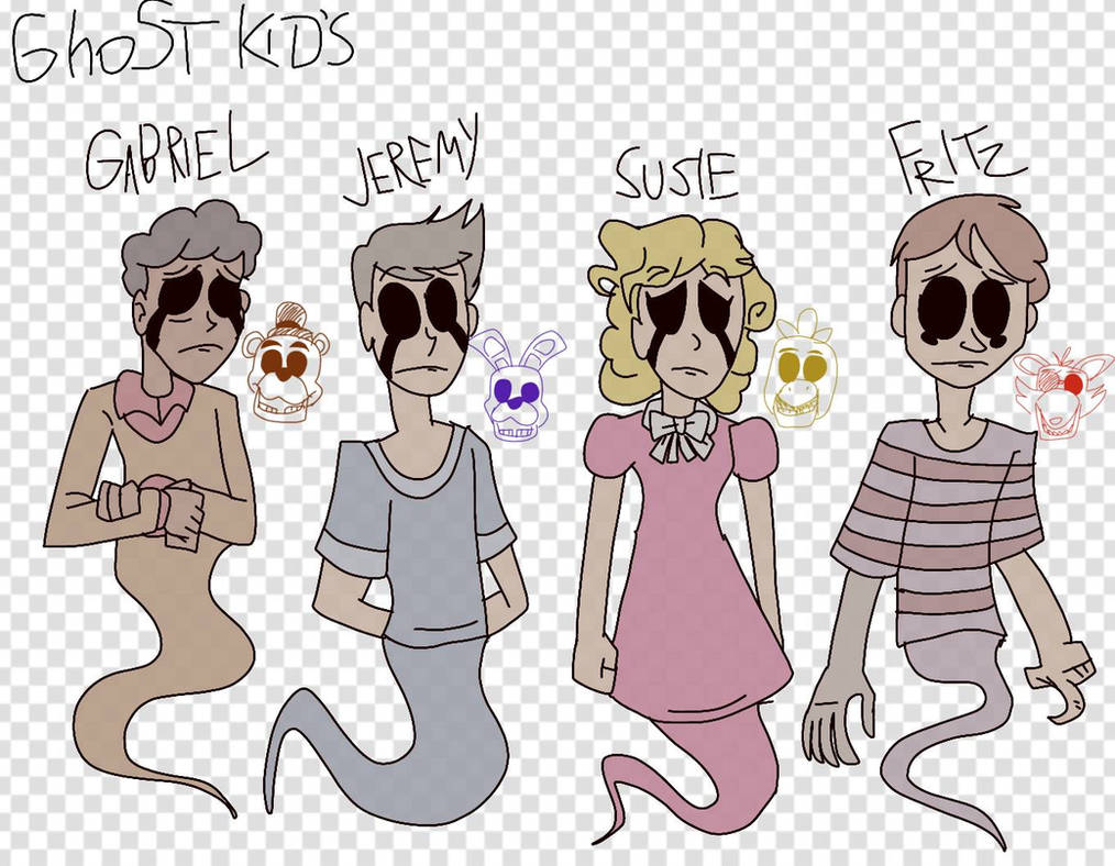 Ghost kids by lionshishka on DeviantArt