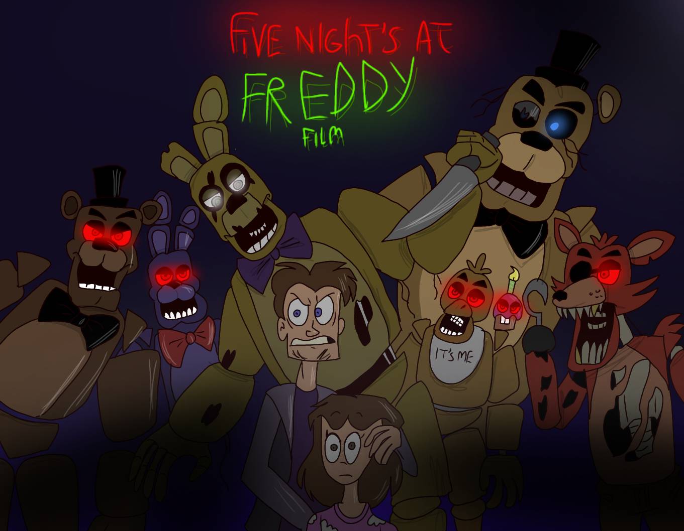 Five Night at Freddy's 2 movie by lionshishka on DeviantArt