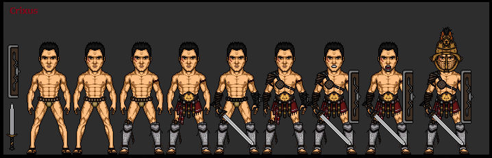 Crixus Buff Crixus by DustinRobinson6387 on DeviantArt