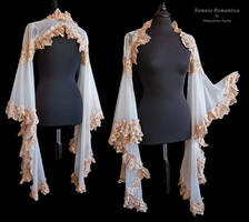 Angelic shrug ivory, Somnia Romantica by M. Turin