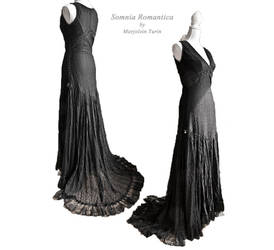 Dress Macabre art nouveau, by Somnia Romantica