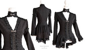 Blouse high collar, Somnia Romantica by M. Turin