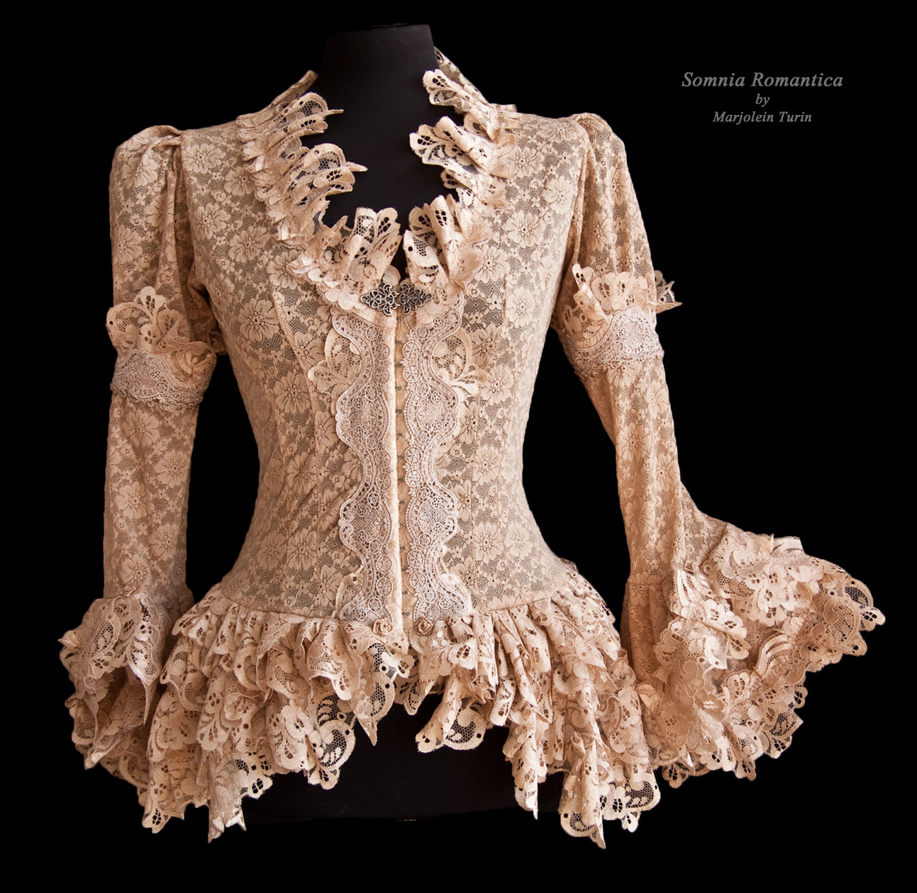 blouse blush lace, Somnia Romantica by M. Turin