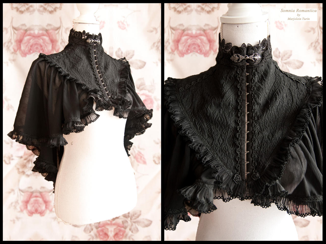 Capelet Arachne, Somnia Romantica by M. Turin by SomniaRomantica