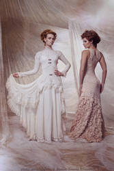 2 gowns, Somnia Romantica by Marjolein Turin