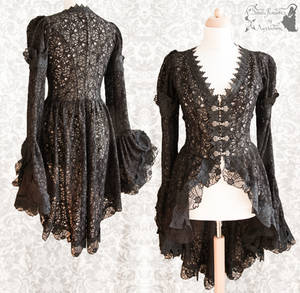 Blouse black lace, Somnia Romantica by M. Turin