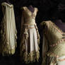 Gown Regina, Art Nouveau, olive, Somnia Romantica