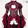 Burgundy waistcoat lace, somnia romantica