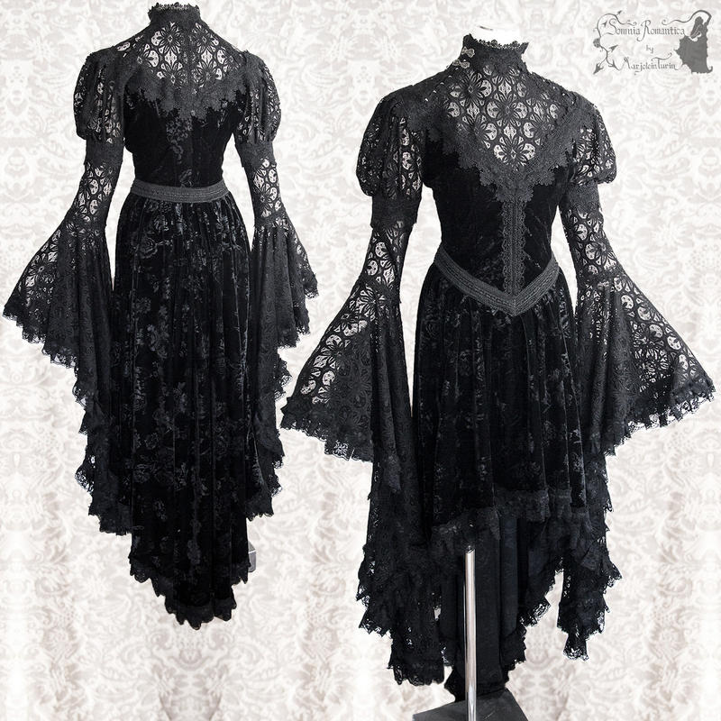 Romantic gothic gown velour lace, Somnia Romantica by SomniaRomantica ...