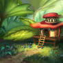 Little house in the woods