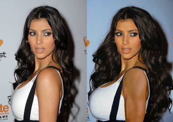 Kim Kardashian Muscle Growth