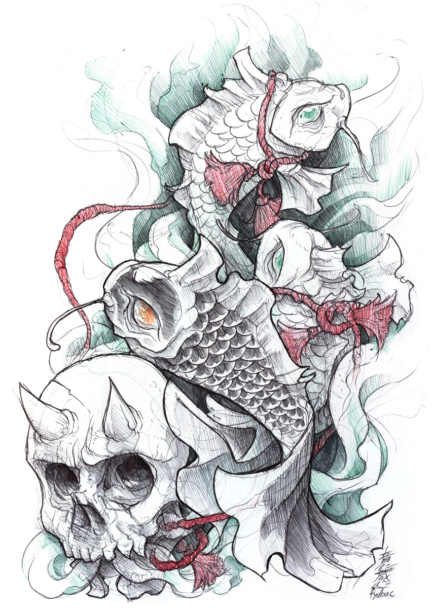 shigeki.zumi: tattoo sketchbook: 010 by fydbac on DeviantArt