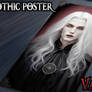 Gothic Vampire Poster - PNG