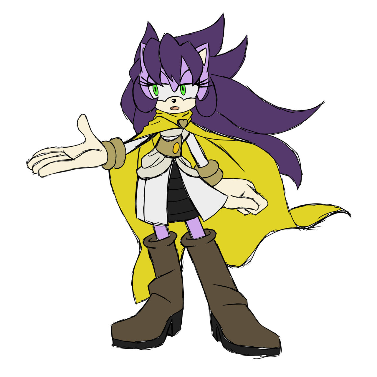 Aleena's Aleena the Hedgehog Redesign by AndiOcelot on DeviantArt