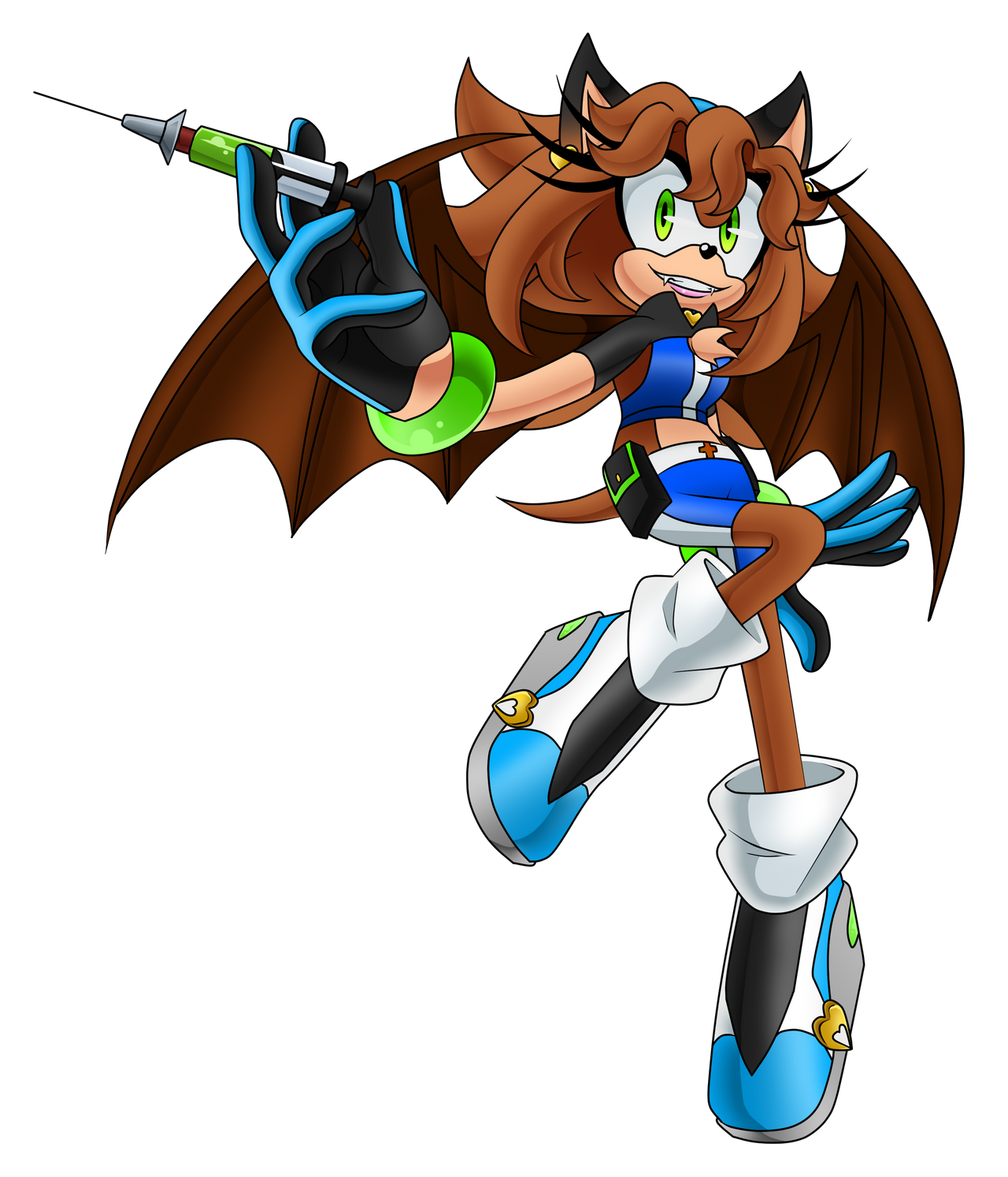 AT - Dr. Sonar the Long-eared Hedgebat by AndiOcelot on DeviantArt
