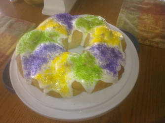 Mardi Gras King Cake