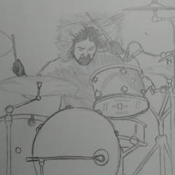 Dave grohl on drums 