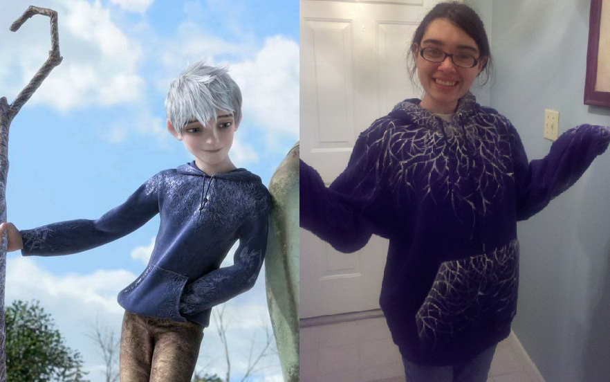 Jack frost top hoodie