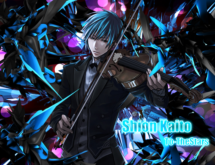 Vocaloid - Shion Kaito Violin Wallpaper