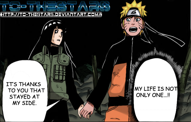 Naruto and Hinata Chapter 615 - Colored