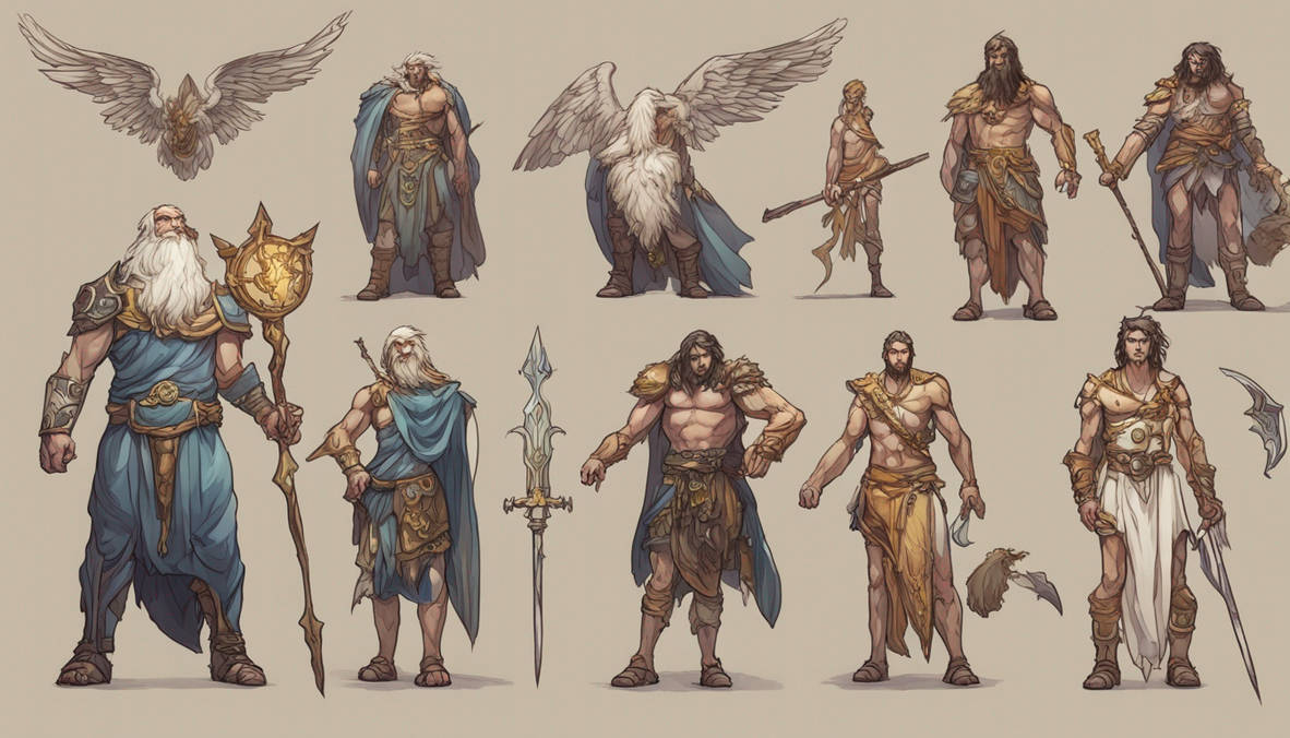 Zeus Ruling Old Timey Graphics conceptart (Zeus,Fight,ancient) by hi0there0my0friendd on DeviantArt