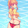 Tiffy in the water!