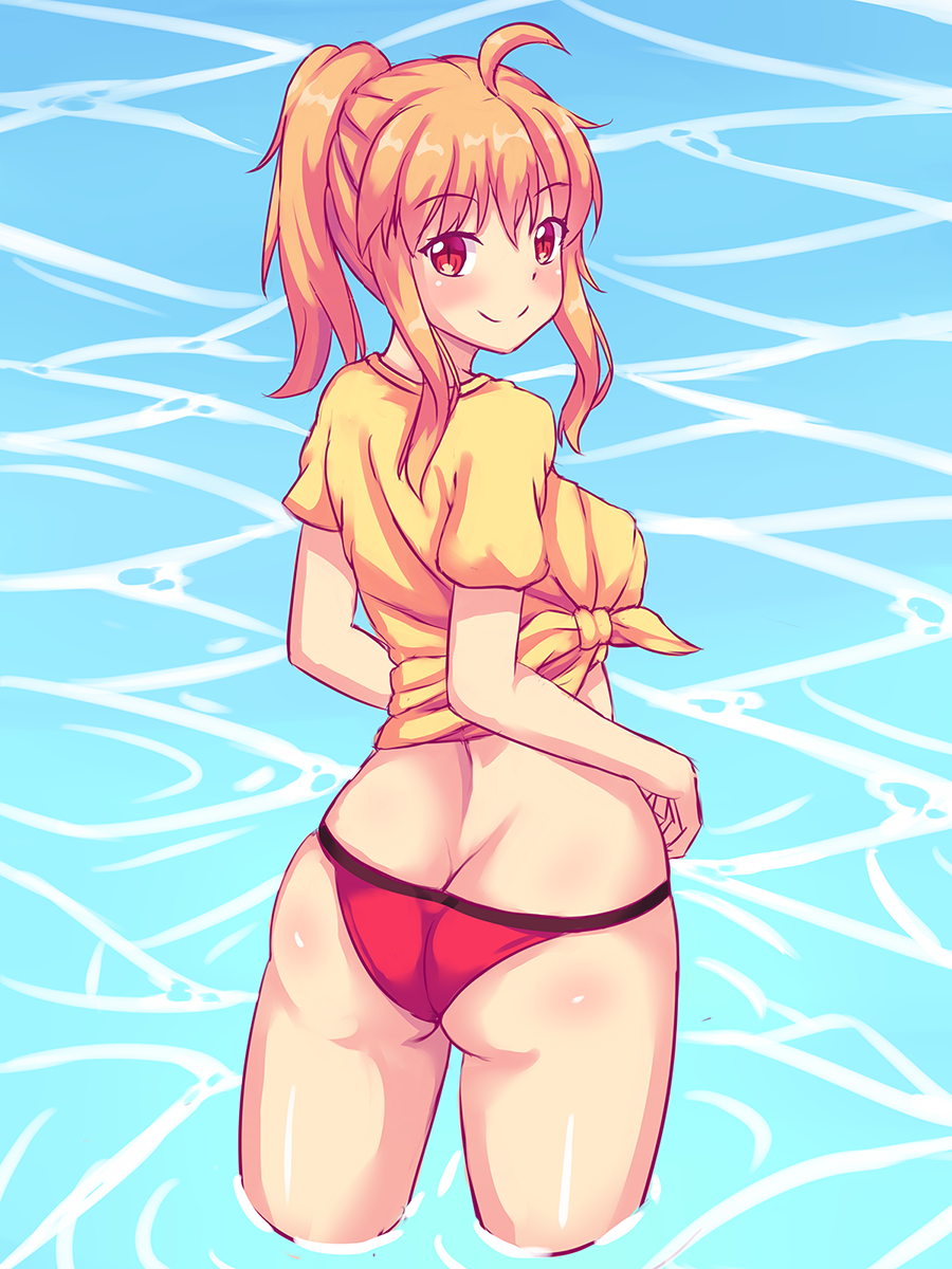 Tiffy in the water!