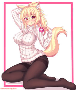 Tiffy sweater and tights!!