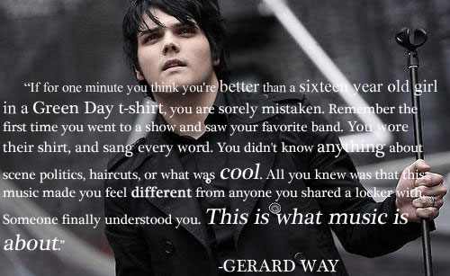 Gerard Way Quote