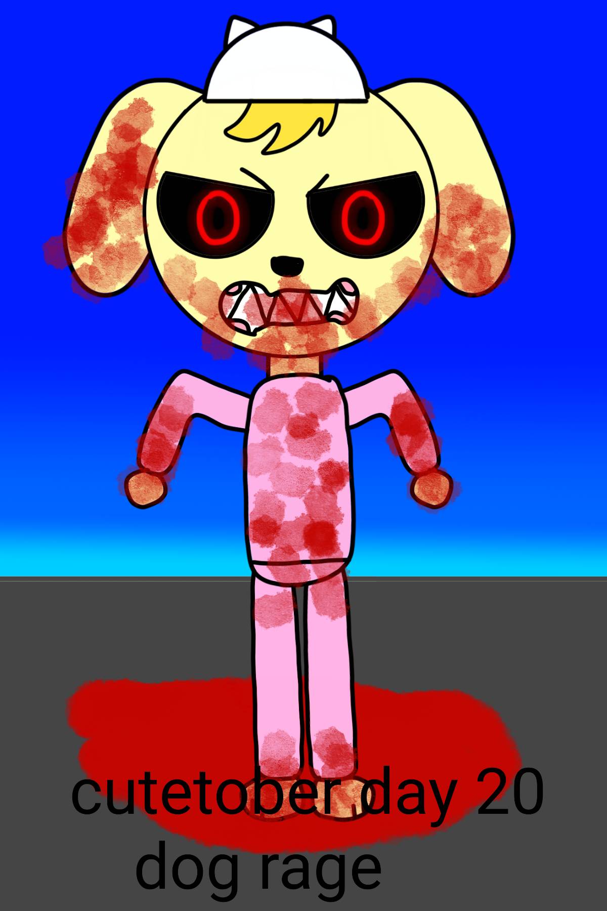 Cutetober day 20: dog rage by kittyhavercutie on DeviantArt