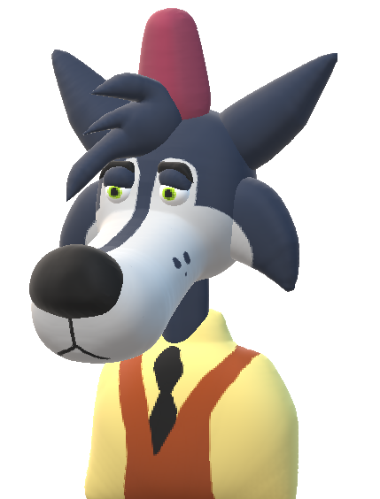 Big Brain Wolf 3D by valkiriforce on DeviantArt