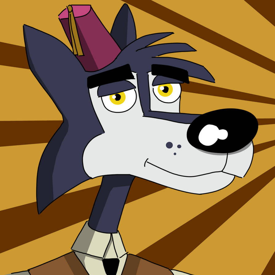 Big Brain Wolf! by valkiriforce on DeviantArt