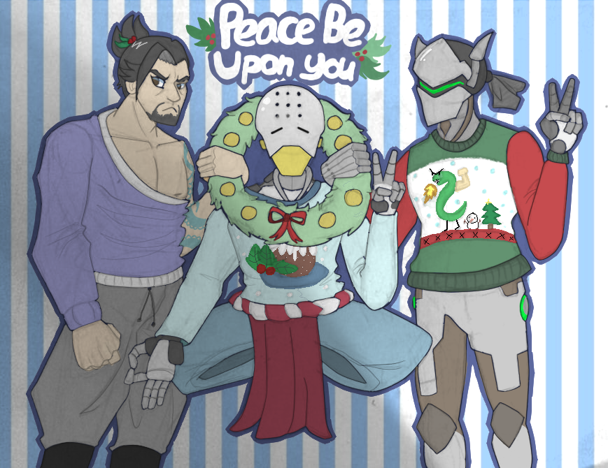 Ugly Overwatch Christmas Sweaters!