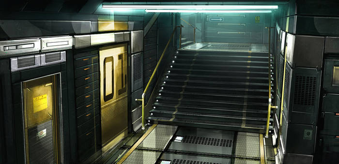 Deus ex 3 Stairscage